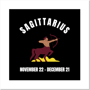 Sagittarius star sign Posters and Art